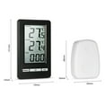 thumbnail image 3 of Graflsoa Wireless LCD Thermometer for Indoor and Outdoor Use - Temperature Measurement in °C/°F with Max/Min Records - TS-WS-47 Model (Batteries Not Included), 3 of 7