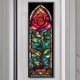 thumbnail image 1 of Cuadros Decorativos 5D bricolaje redondo completo taladro diamante pintura vidrieras rosa Kit decoración del hogar Wdftyju de costura negro 4 estilos, 1 of 7