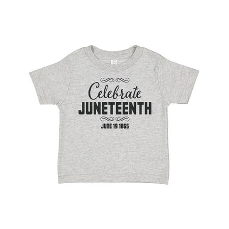 

Inktastic Celebrate Juneteenth Gift Toddler Boy or Toddler Girl T-Shirt