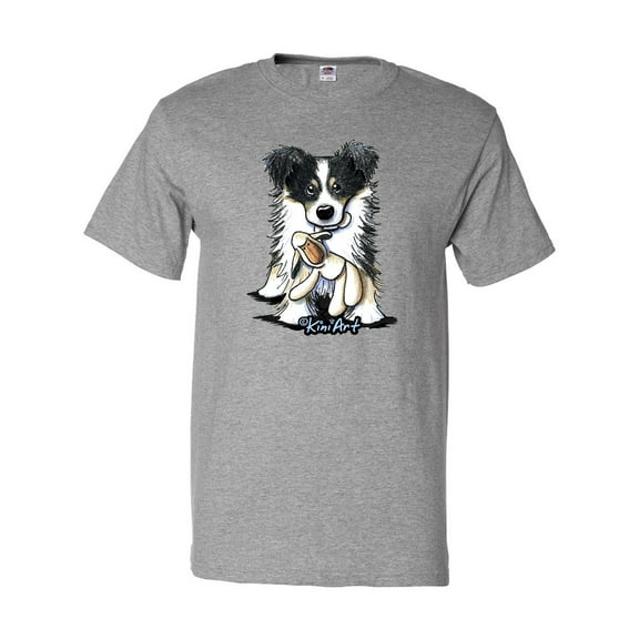 Inktastic Tri-Color Border Collie T-Shirt