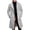Gray, variant on Men's Long Trench Coat Single Breasted Lapel Peacoat Warm Overcoat Fall Winter Casual Jacket with Pockets