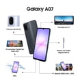 thumbnail image 4 of Smartphone Samsung Galaxy A07 128GB Negro Desbloqueado, 4 of 5