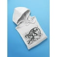 thumbnail image 3 of Mona Monkey  Hoodie Women -Image by Shutterstock, Female Medium, 3 of 4