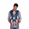 thumbnail image 3 of (Medium, Denim) - Baby K'tan Original Baby Wrap Carrier, Infant and Child Sling - Simple Wrap Holder for Babywearing - No Rings or Buckles - Carry Newborn up to 16kg, Denim, Women 10-14 (Medium), Men, 3 of 12
