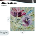thumbnail image 4 of Stupell Industries French Country Lyrical Garden Strokes Canvas Art, 17 x 17, by Lanie Loreth, 4 of 8