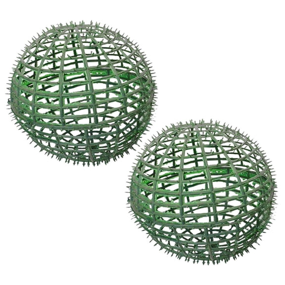 STOBOK 2Pcs Green Plastic Topiary Ball Support Frame for Garden Yard and Party Decor