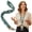 Green, variant on CHENjy Ruched Phone Strap, Silky Fabric Phone Lanyard, Soft Elastic Style Neck Wrist Strap with Metal Clasp for ID Badge and Keys, Black