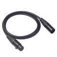 thumbnail image 4 of Enchufe de 5 pines a XLR Adaptador de 5 pines XK1075 Piezas de instrumentos musicales, MaterialAleación de zinc 1m CUTICAT Cable de micrófono XLR, 4 of 8