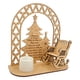 thumbnail image 2 of Vela Conmemorativa Navideña: Adornos de Madera Diy, 2 of 5