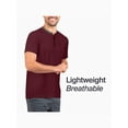 thumbnail image 2 of Men's Short Sleeve Henley T-Shirt with Contrast-Trim - 3 Pack, 2 of 6