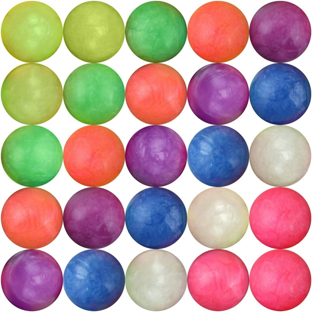 Bouncy Balls Bulk Party Favors for Kids Gumball Vending Machine Toys 50