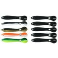 thumbnail image 1 of Bionic Bait Artificial Lures Fishing Tackle Lake Bright Color Multicolored Professional Space Saving Swim Baits Colorful/Black 10cm, 1 of 9