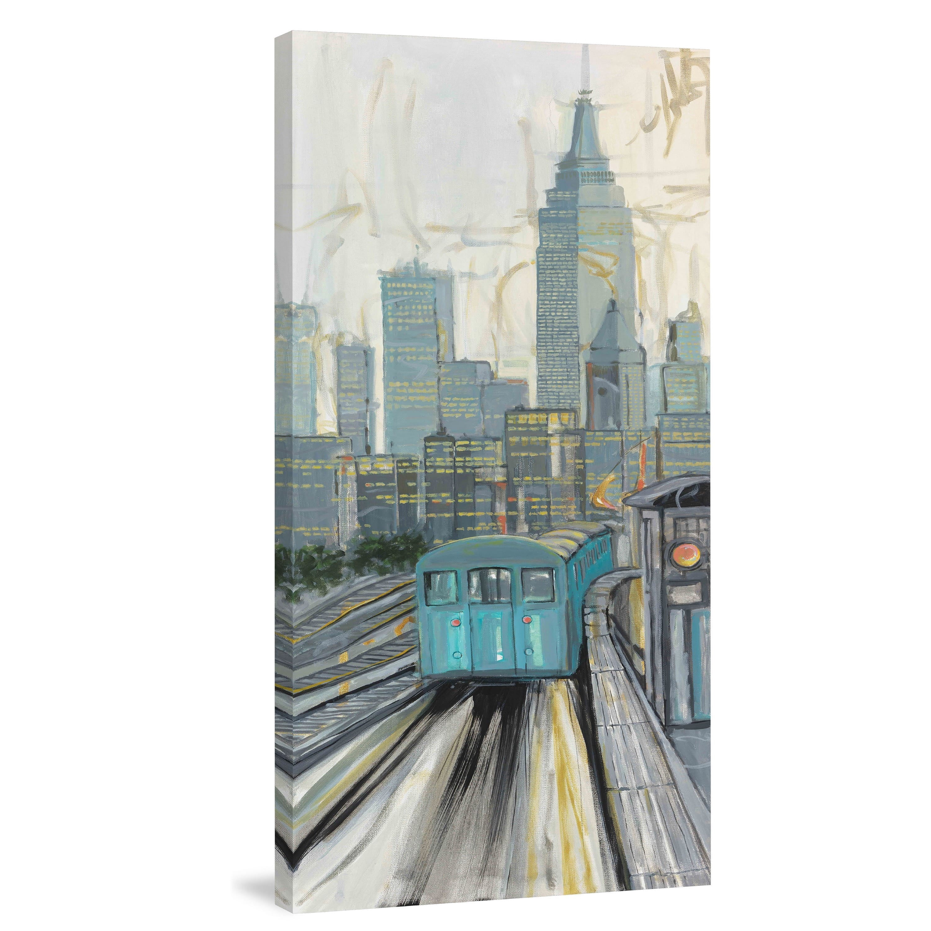 Marmont Hill 'Spirit Of New York City Ii' by Julie Joy Painting Print on Wrapped Canvas