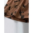 thumbnail image 4 of Yunliwuli Men Cargo Shorts, Elastic Waist Button Zipper Closure Letters Print Summer Shorts Streetwear with Pockets, 4 of 8