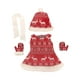 thumbnail image 3 of Conjunto de ropa navideña para muñecas, recuerdo de fiesta, conjunto de ropa para muñecas, trajes para muñecas, disfraces estilos un, 3 of 7