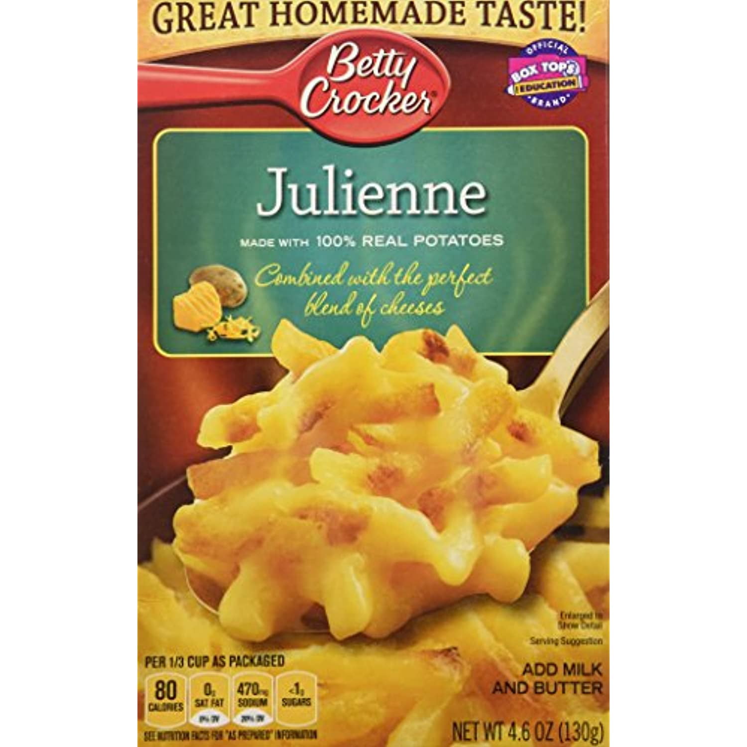 Betty Crocker, Julienne Potatoes, 4.6Oz Box (Pack Of 4)