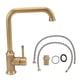 thumbnail image 4 of Encanto rústico para mezclar agua fría y caliente en su cocina o baño Grifo elegante para lavabo de baño vintage, 4 of 8