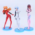 thumbnail image 1 of Figura de acción de Eva Asuka Langley Soryu Ayanami Rei, juguete de Evangelion, regalo, 3 piezas, 13CM, nuevo QYM unisex, 1 of 2