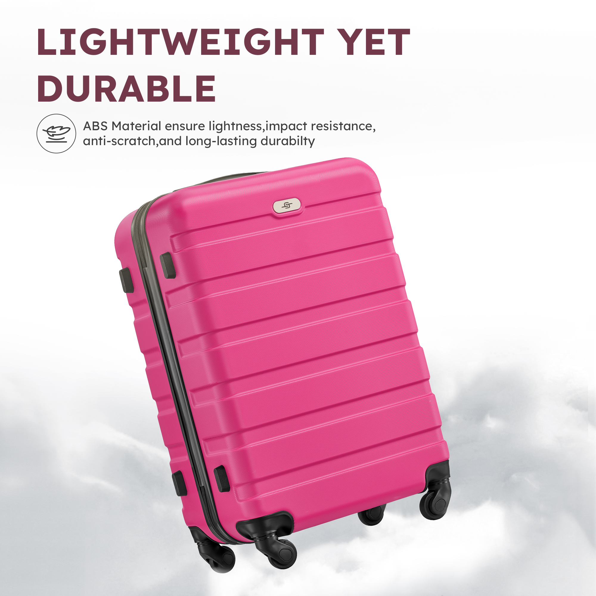 Gowill 7-Piece Luggage Set with Expandable Duffel Bag photo 4
