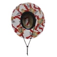 thumbnail image 3 of Fishing Life Florida Straw Lifeguard Hat - Adult Unisex, 3 of 5