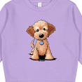 thumbnail image 3 of Inktastic Kiniart Mini Goldendoodle Toddler Sweatshirt, 3 of 4