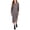 Brown - medbrown, variant on Taylor Womens Knit Puff Sleeve Wrap Sweater Dress, Brown, X-Small