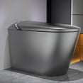 thumbnail image 6 of TICOZE Starry Night Light Smart Toilet with Bidet Built In, Modern Design For Bathroom, Auto Open/Close Seat, Foot Sensor, LED Display,Night Light, Warm Water & Dryer,Matte Grey, 6 of 6