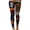 Blue2, variant on Leggings For women Mummy Skull Print 4-Way Stretch Casual Fashion Tummy Control Leggings
