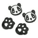 thumbnail image 1 of M Buder 4 Piezas Amortiguadores de Vibraciones para Raquetas de Tenis, Gel de Sílice Premium. Accesorios Deportivos con Patrón Lindo Forma de Panda y Garra para Proteger Codo (6 cm / 2.36 in), 1 of 9