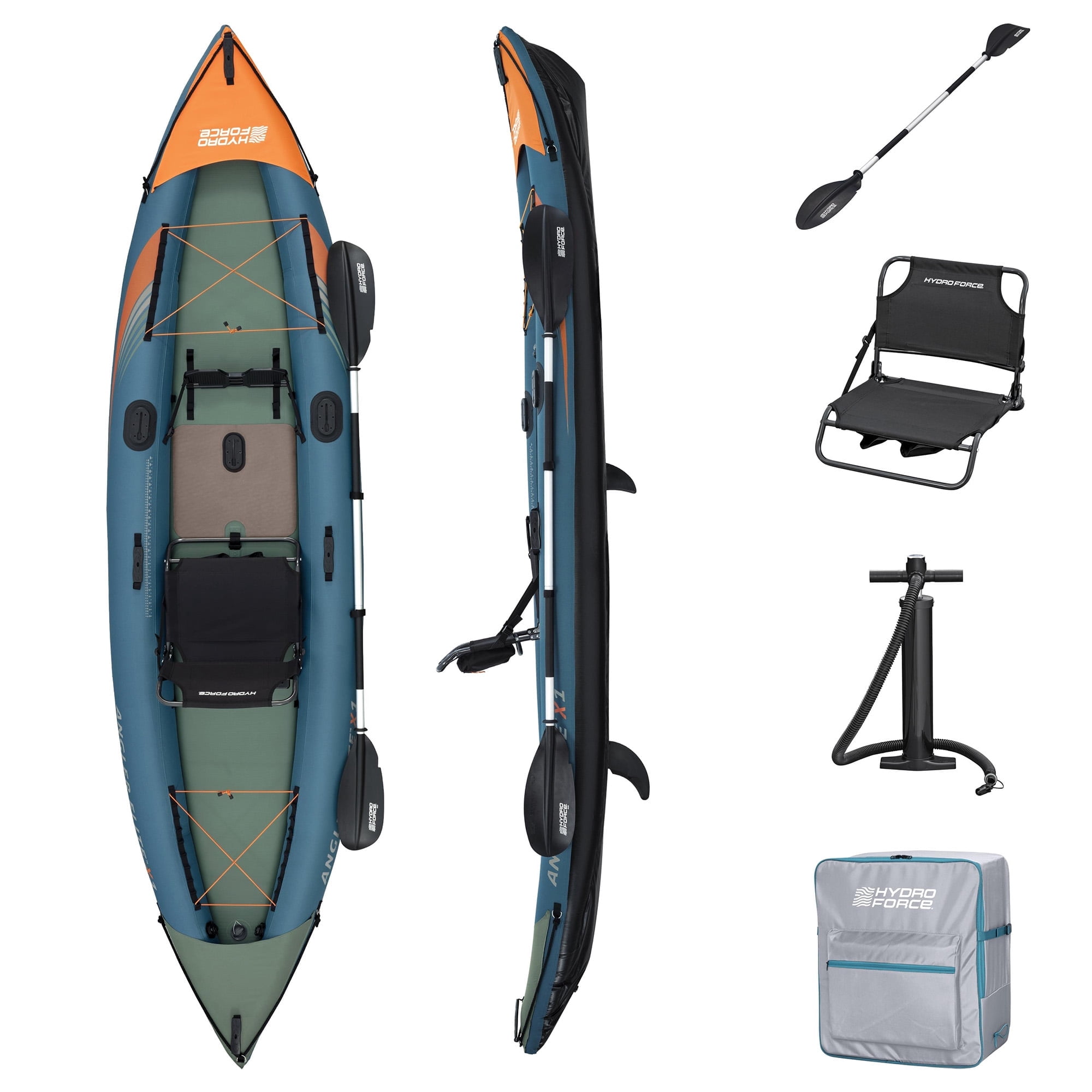 Sevylor Tahiti Fish/Hunt 2-Person Inflatable Kayak - Walmart.com