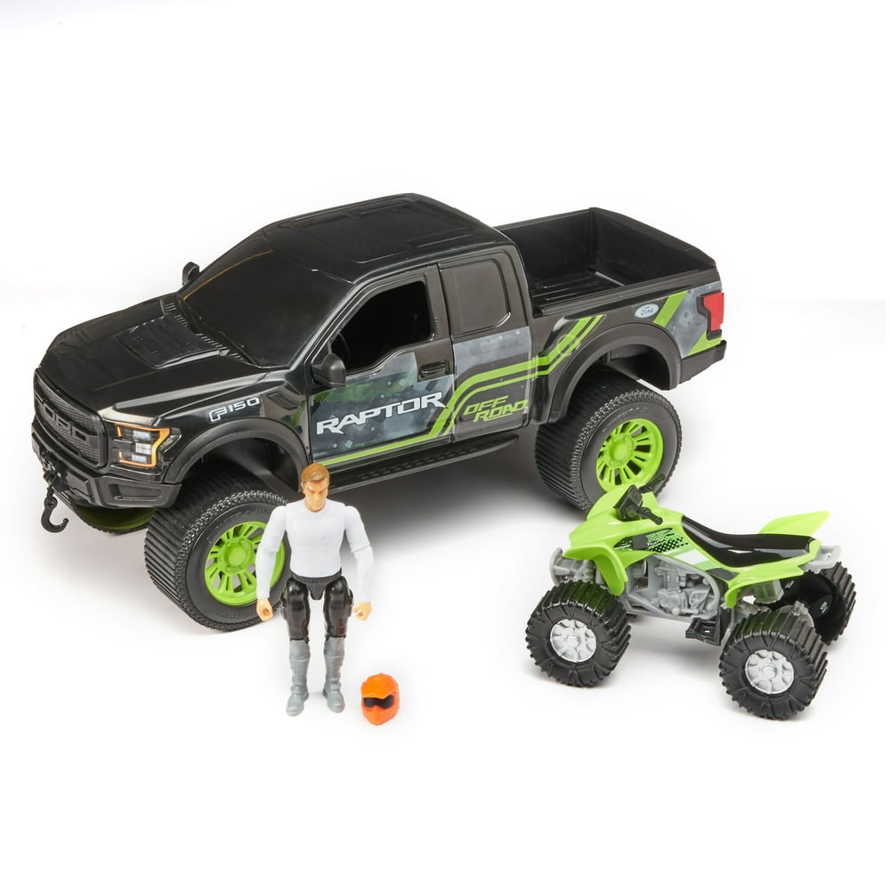 Adventure Force Raptor Truck with Quad - Walmart.com - Walmart.com