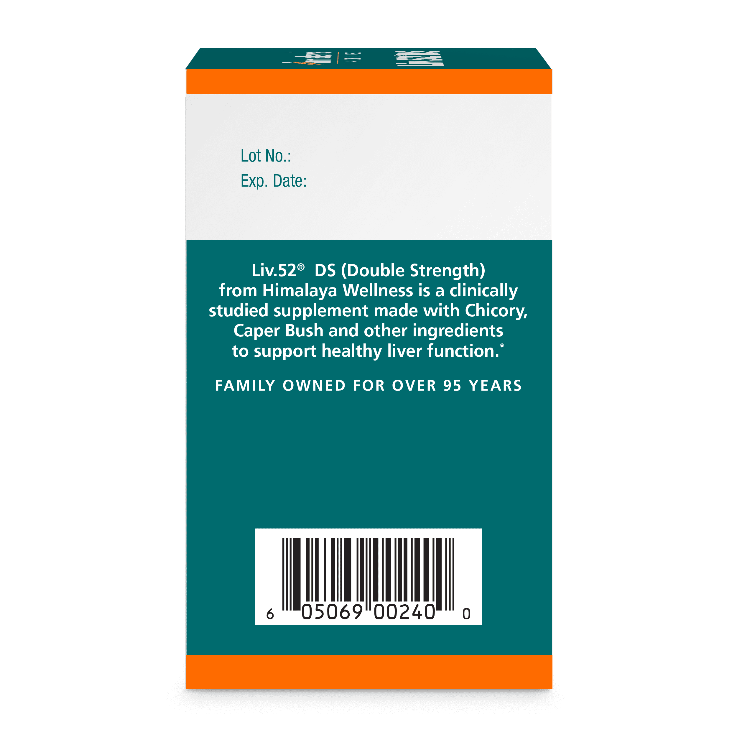 Himalaya Liv 52 DS, 60 Tablets, Herbal Liver Support Supplement