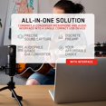 Axino Synergy , Podcast Microphone, AllinOne Large Diaphragm USB