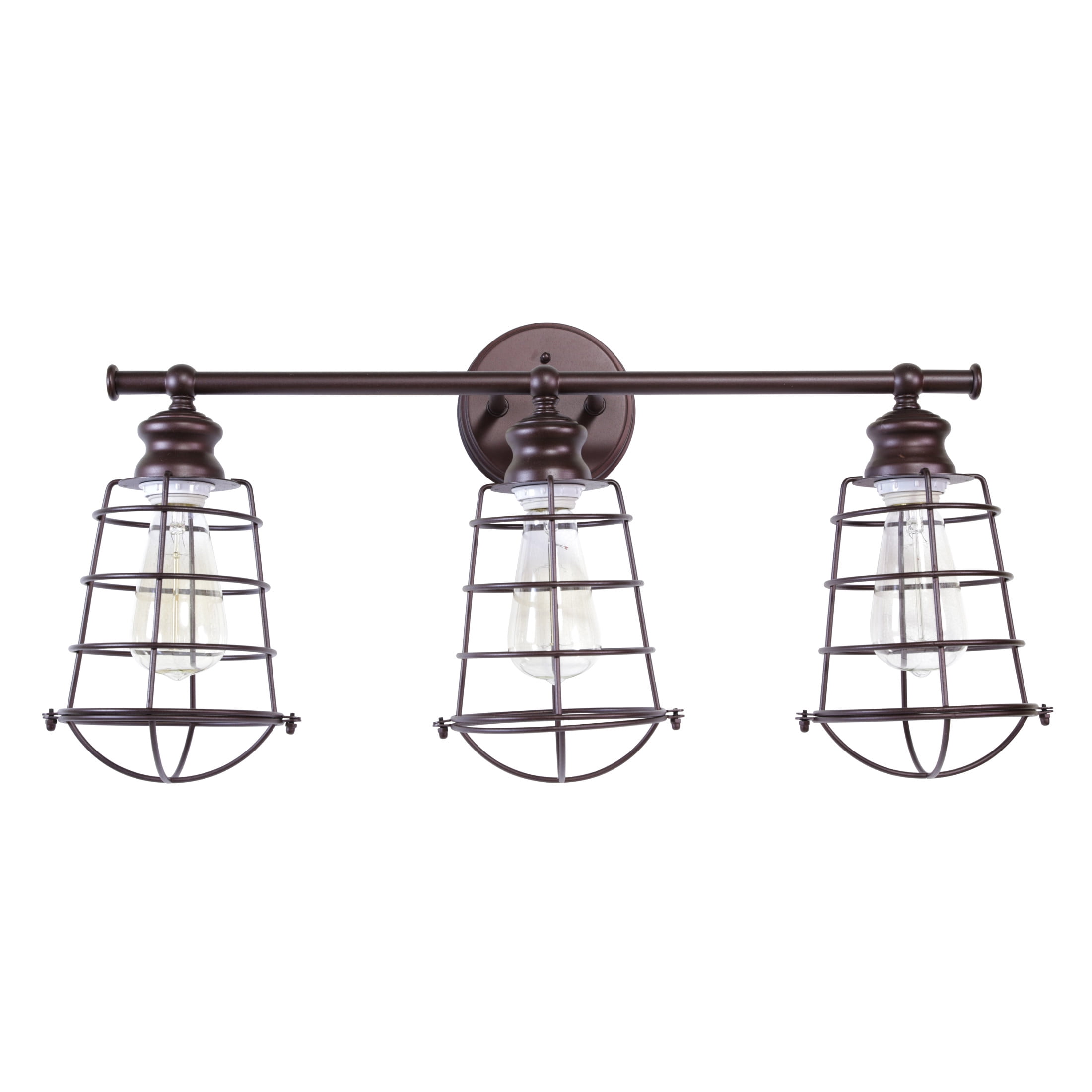 Design House Ajax 3-Light Indoor Vanity Light, Coffee Bronze