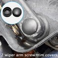 thumbnail image 4 of Cubierta del brazo del limpiaparabrisas delantero del coche, tapa de tuerca, tapas de perno del brazo del limpiaparabrisas para VW Caddy Hyundai Tucson Santa Creta Kona Genesis, 4 of 4