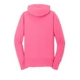 thumbnail image 6 of Port & Company Women's Core Fleece Full-Zip Hooded Sweatshirt. LPC78ZH, 6 of 6