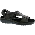 thumbnail image 1 of Women's Drew Embark Sandal Black Leather 7.5 W, 1 of 2