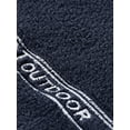 thumbnail image 5 of Lumento Mens Outwear Long Sleeve Sherpa Jackets Zip Up Fleece Jacket Plain Polar Coats Solid Color Deep Blue M, 5 of 9