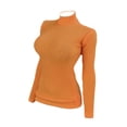 thumbnail image 2 of Camisa de manga larga a escala 1/6, parte superior elástica, accesorios de ropa para figuras de acción naranja, 2 of 9