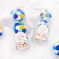 thumbnail image 4 of Cat Toy Plush Ball 3PCS Interactive Pet Play Ball Kitten Chew Toy with Bell, 4 of 10