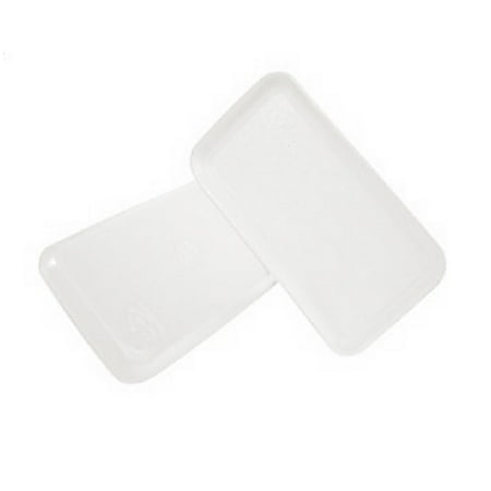 - CKF 35SW, #35-5S White Foam Meat Trays, 500-Piece Bundle