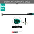 thumbnail image 1 of Ebike Shaped Connector 2/3/4/5/6 Pin Cable Waterproof Connector Signal Line, 1 of 5