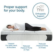 Cool Gel 14 Queen Medium Tight Top Gel Memory Foam Queen Mattress with 2 Bonus Pillows