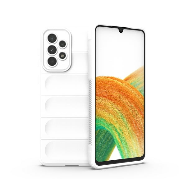 For Samsung Galaxy A33 5G Magic Shield TPU   Flannel Phone Case