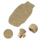 thumbnail image 3 of Guantes de Ducha Únicos 3 Pcs Guantes Exfoliantes para Baño 8.66"x4.33" Gris Marrón Beige, 3 of 6