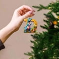 thumbnail image 2 of Ltdhehe Christmas Dinosaur Acrylic 26 Letters Christmas Dinosaur Ornaments Acrylic A To Z Ornament Letters Decorative Hanging Acrylic Dinosaur Alphabet Letters For Christmas Tree Craft, 2 of 4