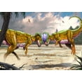 thumbnail image 3 of DINOSAURS: 3 Lenticular 3D Postcard Greeting Cards - Dilophosaurus, Velociraptor, Pachycephalosaurus - Pre-Historic, 3 of 4