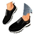 thumbnail image 3 of NOKIO Men's S𝗅ip On Sport Shoes Comfort Wide Width Hiking Sneakers with Soft Cushioned Non-S𝗅ip Durab𝗅e Casual Shoes Lightweight Outdoor Footwear for Running, 3 of 9