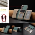 thumbnail image 6 of Allytechgroup Case for Samsung Galaxy S25 Plus/ S25+,[RFID Blocking] 2-in-1 Detachable Magnetic Wallet Case [Compatible with MagSafe] Stand PU Leather Cover with Credit Card Slots/Cash Slot, Green, 6 of 13