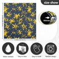 thumbnail image 3 of Dishwasher Magnet Cover Magnetic Fridge Door Cover Home Kitchen Decor Dark Blue Yellow Splashes 23"x 26", 3 of 6
